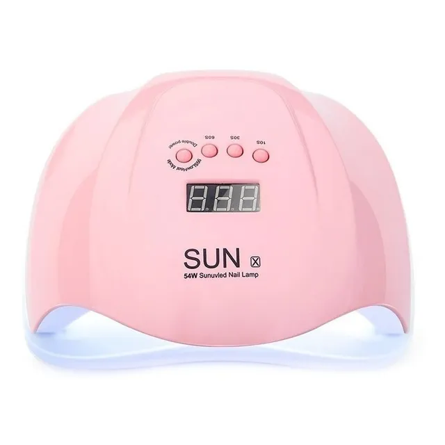 Lampara De Uñas Gel Led-uv Profesional Secado Rápido 54watts