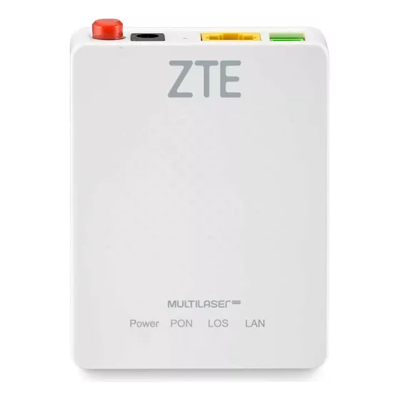 10 Onu Gpon Bridge F601 Zte Multilaser Kit 10 Und E Fontes
