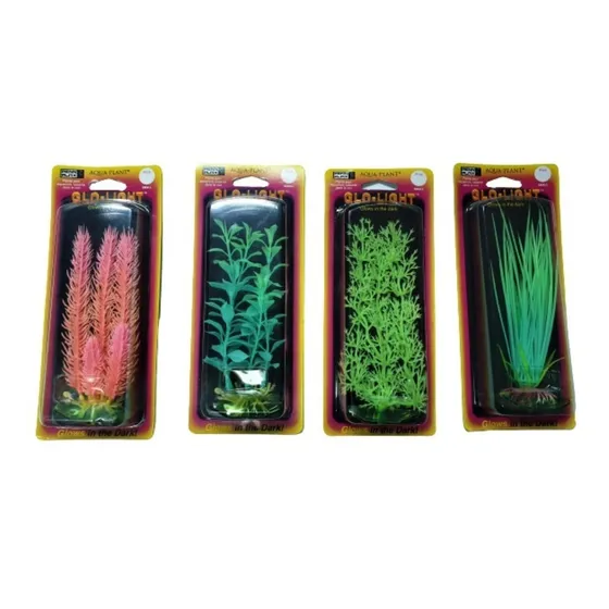 Penn Plax Plantas Fluorecentes Sm Acuario Pecera 16 Cms