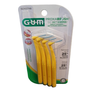 Gum Proxabrush Go Betweens Angular Con 6 Piezas Sunstar Gum Proxabrush Go Betweens Angular Con 6 Piezas Sunstar