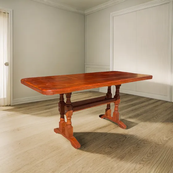 Mesa De Algarrobo De 2 Metros