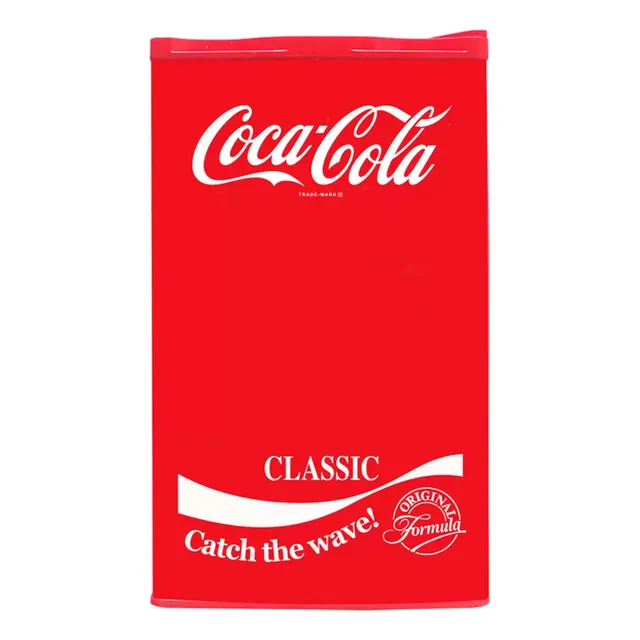 Frigobar Coca Cola Dace 3.2 Pies Premium Elegante 91 Lts Color Rojo