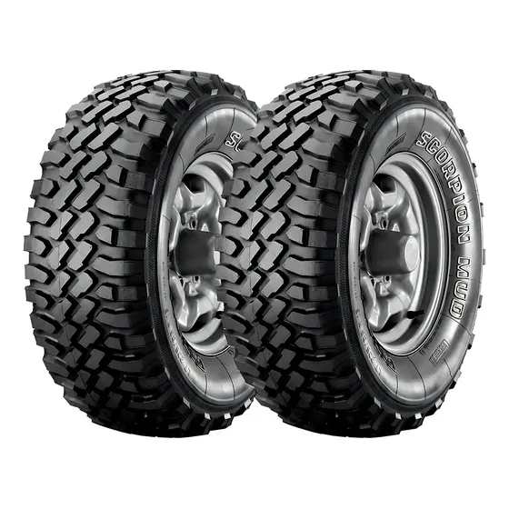 Kit 2 Pneus 235/85R16 Pirelli Scorpion MUD 108Q Aro 16