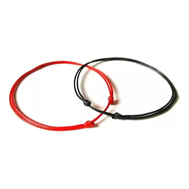 Pulseras Parejas Hilo Rojo Protección Suerte 2 Unds