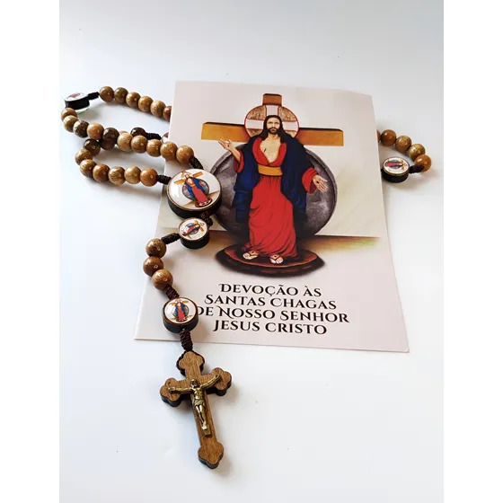 Terço Das Santas Chagas De Jesus Com Novena De Brinde