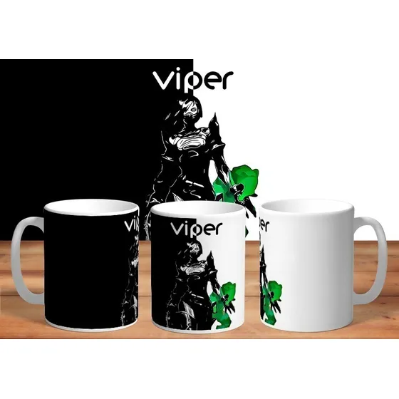 Taza De Cerámica Sublimada Valorant: Viper