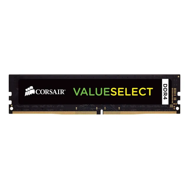 Memoria RAM Value Select gamer color negro 16GB 1 Corsair Value select CMV16GX4M1A2666C18