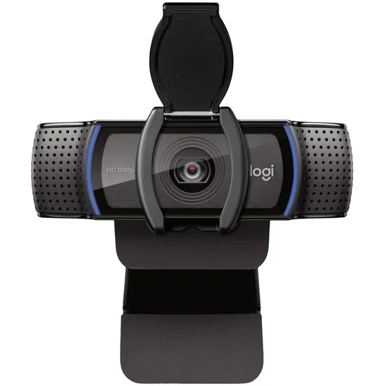 Webcam Pro Full Hd C920s 1080p 30 Fps Logitech Color Negro