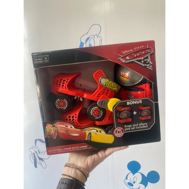Patines De Cars Adjustable 6/12