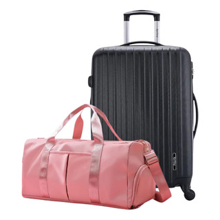 Mala Com Rodinhas 360° De Viagem Pp 8kg De Bordo De Mao Kit Mala Com Rodinhas 360° De Viagem Pp 8kg De Bordo De Mao Kit