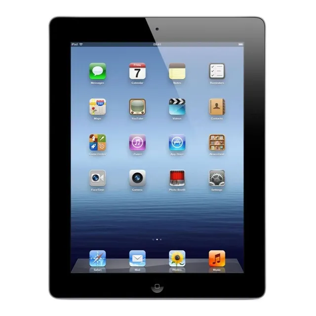 iPad 3rd generation 2012 A1416 9.7" 16GB negro 1GB de memoria RAM