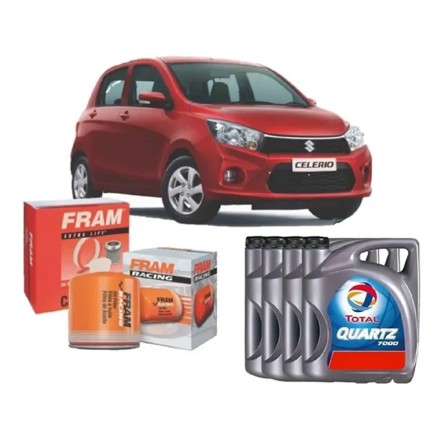 Pack Cambio De Aceite Y Filtros Suzuki Celerio Total 10w40