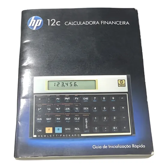 Manual Calculadora Financeira Hp 12c Em Porgutês (ml05)
