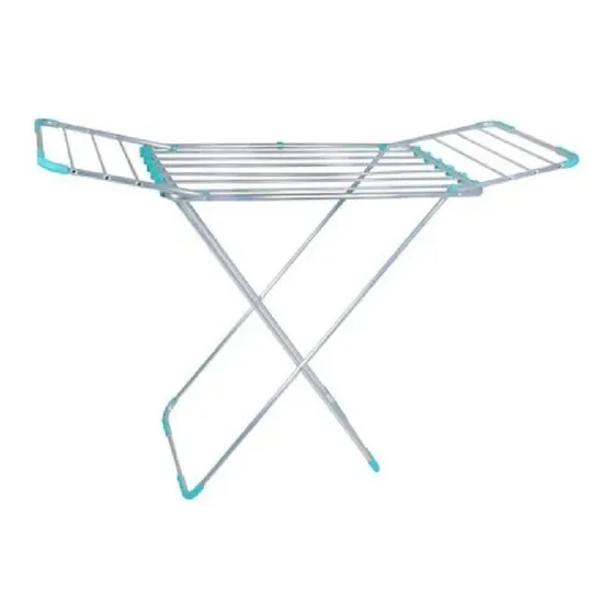 Tendederos De Piso Aluminio Maximo Ext. 1.53mt 6042 Mor K37