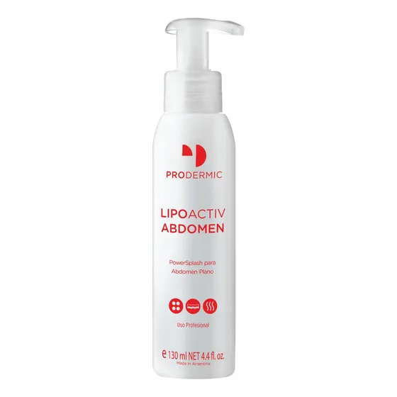 Lipoactiv Abdomen Plano Reductor Quema Grasa 130ml Prodermic Tipo De Envase Botella Fragancia Unica