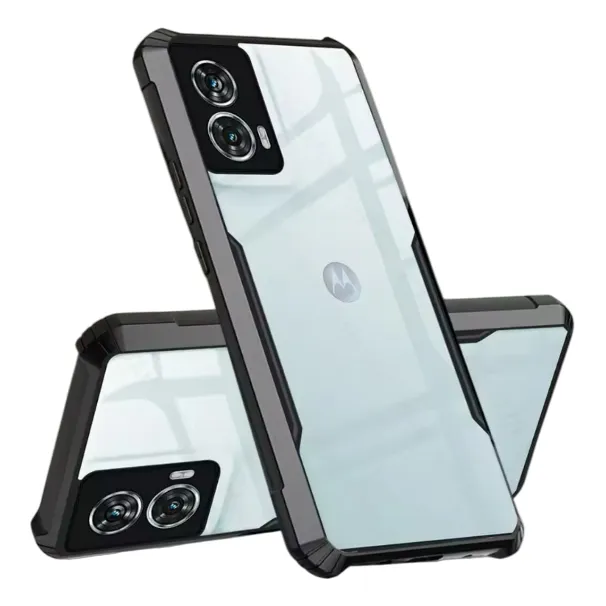 Forro Moto G85, Estuche Transparente Anti Golpes Motorola