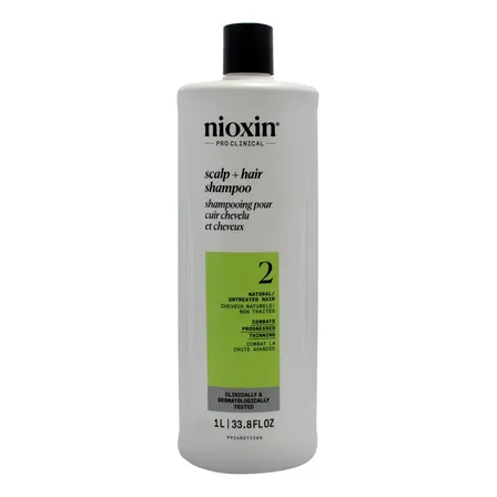 Shampoo Nioxin System 2 Cleanser 1l Unissex