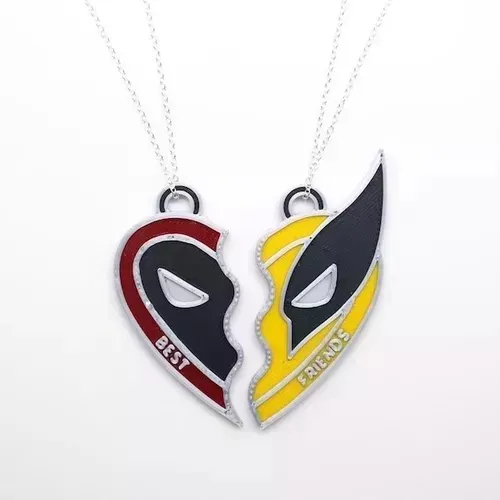 Collar Deadpool Y Wolverine Deadpool Wolverine Con Cadena