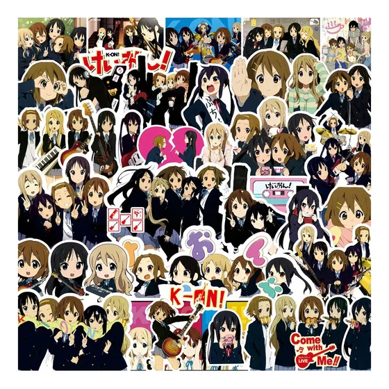 K-on 75 Pegatinas Calcomanias Skate Hirasawa Yui