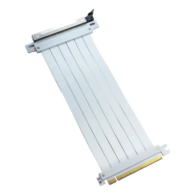 Cabo Adaptador Riser Extensor Pci-e 3.0 X16 20cm Branco