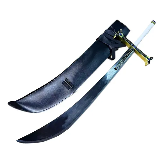 Espada Yoru De Dracule Mihawk - Réplica De Acero Decorativo