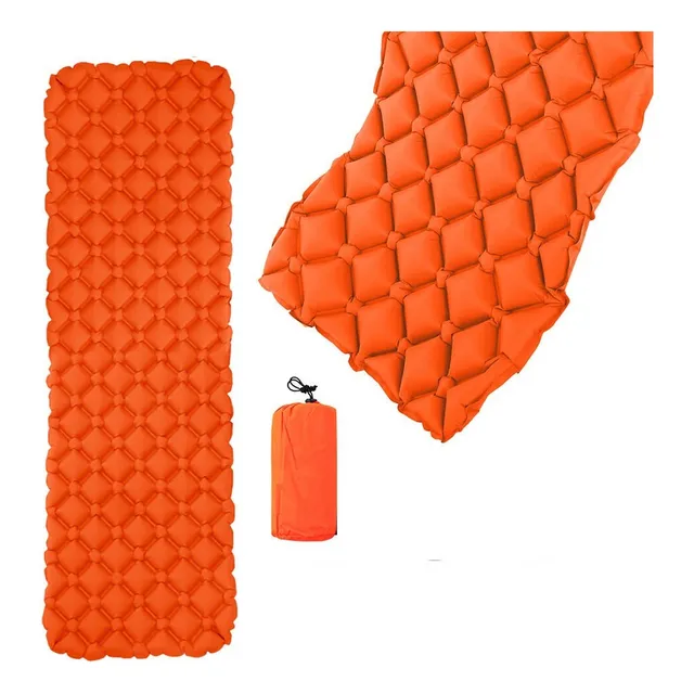Colchón Dormir Inflable Aislante Acampar Montaña Camping 