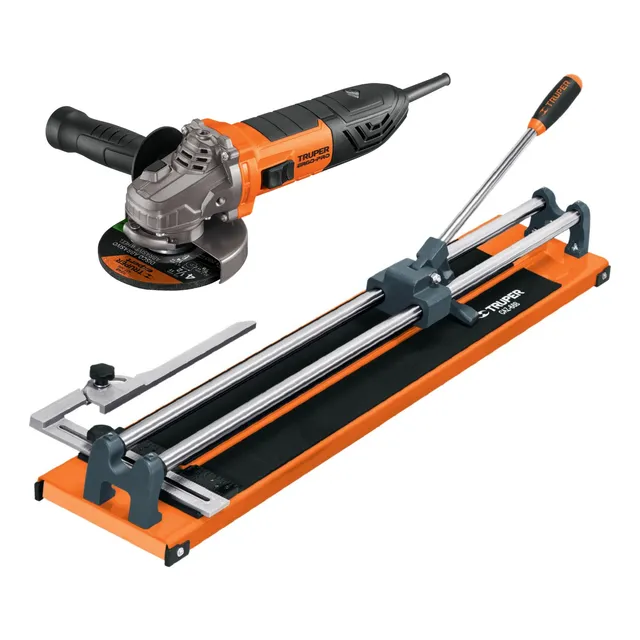 Combo Amoladora Ergo Pro Cortador De Porcelanato Truper