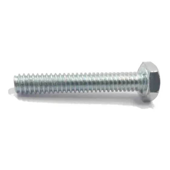 100 Unidades - Bulon Hexagonal Zincado 5/16 X 1-1/2 