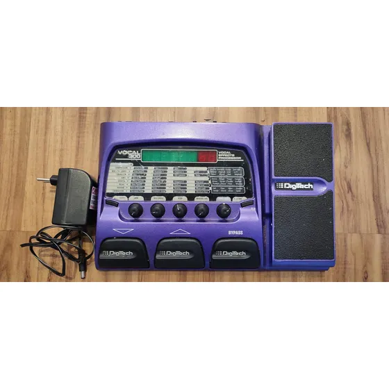 Pedaleira Digitech Vocal 300 Violeta-escuro