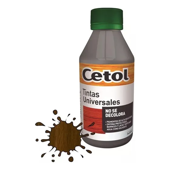 Tinta Madera Cetol Universal Color Nogal 240cc Pintura