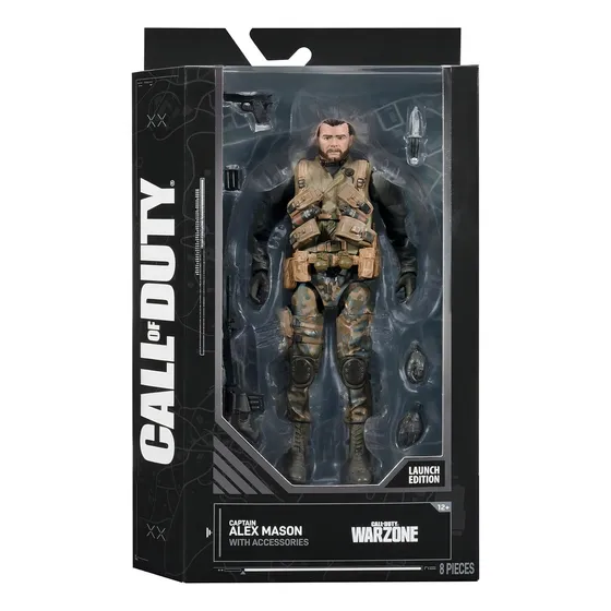 Alex Mason Call Of Duty Figura De Acción Jazwares 6.5 PuLG