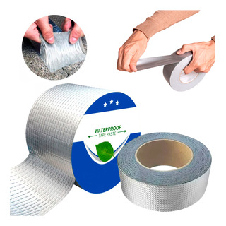 Cinta Impermeable Adhesiva Resistente Sellador Fugas 10cm*5m Cinta Impermeable Adhesiva Resistente Sellador Fugas 10cm*5m