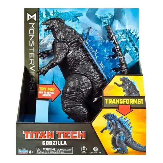 Monsterverse Figura Godzilla Titan Tech Transforma 21cm