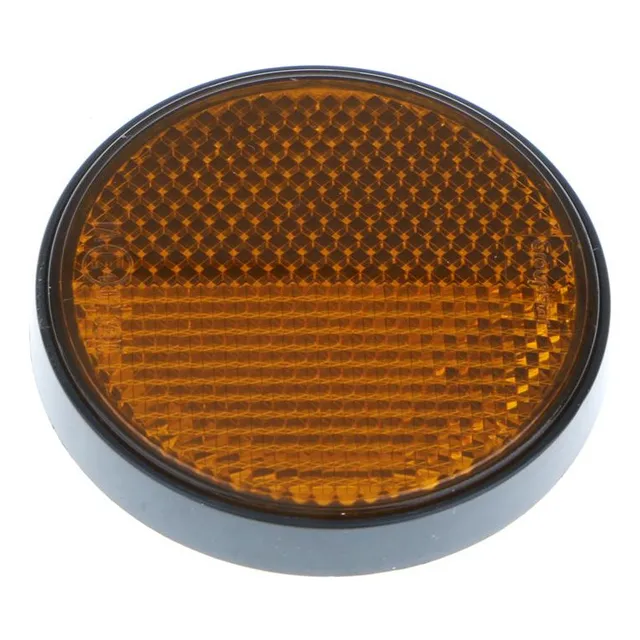 A Coche Camión Motocicleta Tailer Reflector Luz Amarillo