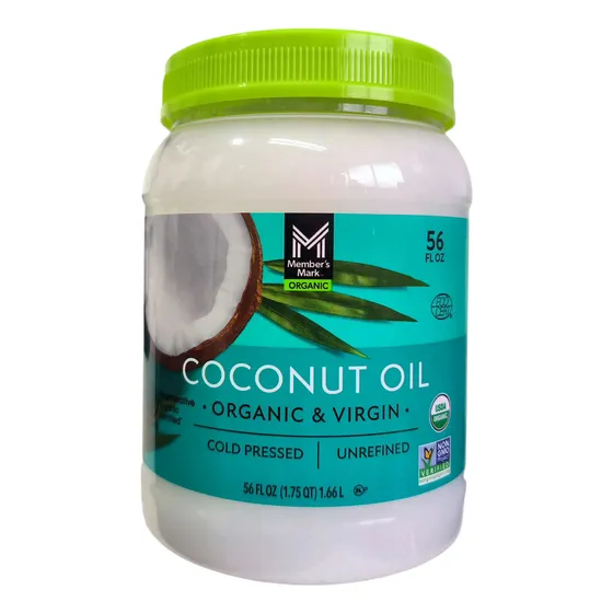 Aceite De Coco. Coconut Oil 1.66 Litro. Importado Member's M