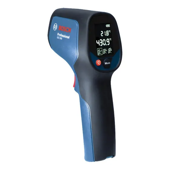 Medidor De Temperatura Gis 500 Bosch Niveles