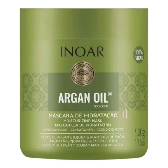 Máscara Inoar Argan Oil Hidratação Tratamento 500g
