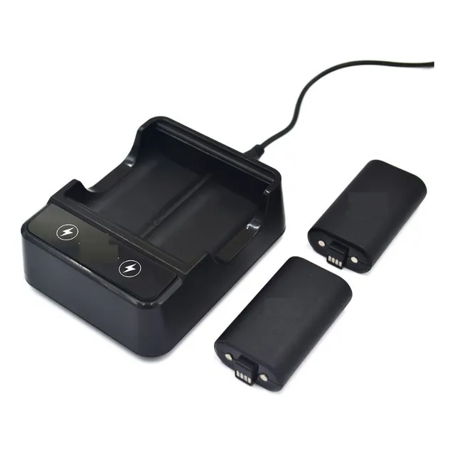 Pack 2 Pilas 2800mah Recargables Xbox X S Y Base Carga Dual
