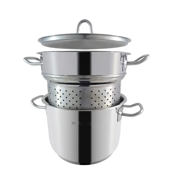 Set De Olla Para Pasta Spaghetti 3 Piezas Tognana Vanitosa