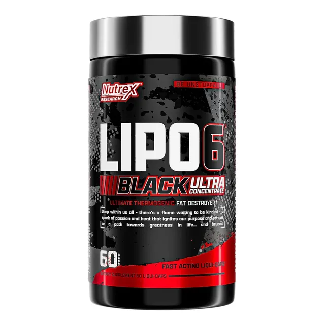 Nutrex Lipo-6 Black Ultra Concentrate 60 Capsulas