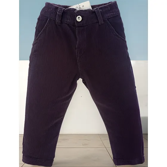 Pantalón Tiki Pana Marrón Bebé Infantil Talle 0 Al 3