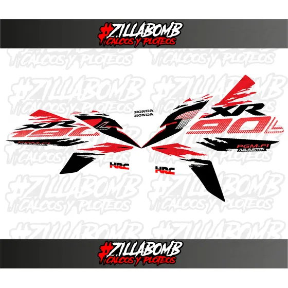 Kit Calcos Honda Xr 190l
