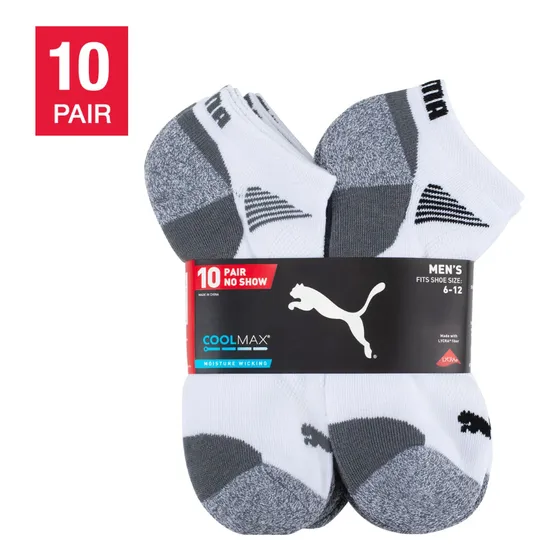 Calcetines Deportivos Puma Hombre 10 Pares Tines Americanos