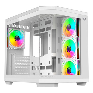 Gabinete Gamer Balam Rush Media Torre Tank Master Atx 4 Fan Color Blanco Gabinete Gamer Balam Rush Media Torre Tank Master Atx 4 Fan Color Blanco