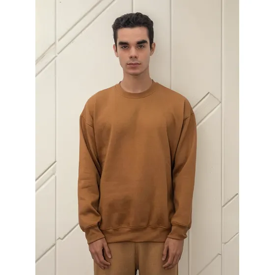 Polera Franela Oversize Color Entero, Island Jeans