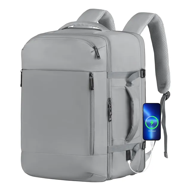 Mochila Viaje Vuelo Aprobada 40l Grande Espacio Expandible