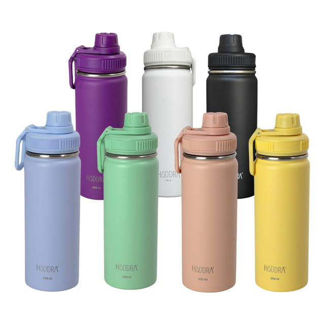 Garrafa Térmica 600 Ml Inox Fitness Academia Hiddra Gelado Garrafa Térmica 600 Ml Inox Fitness Academia Hiddra Gelado