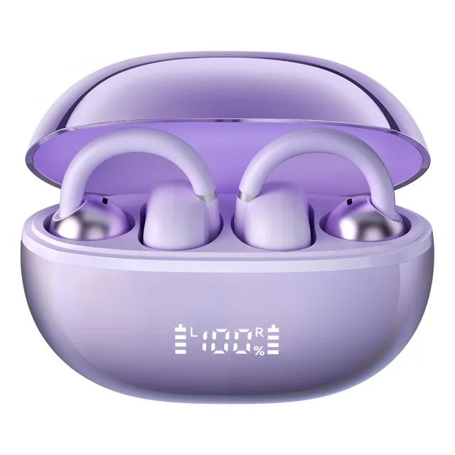 Auriculares Inalámbricos Haylou Airfree Bt5.4 Con Clip Color Violeta Dongguan Liesheng