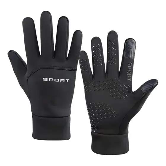 Luva Moto Motoqueiro Impermeável Térmica Inverno Frio Touch — foto 2