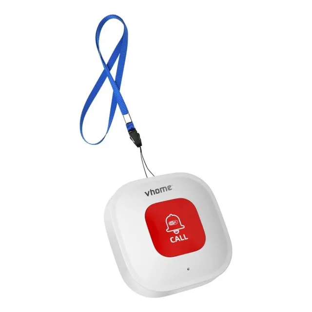 Botón De Pánico Vhome Sos Wifi Con Batería Recargable Vshop